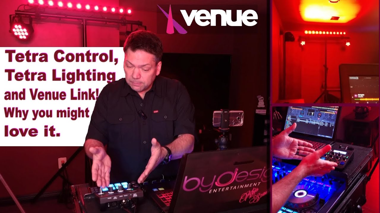 Tetra Control, Tetra Lighting and Venue Link!  Why you might love it.