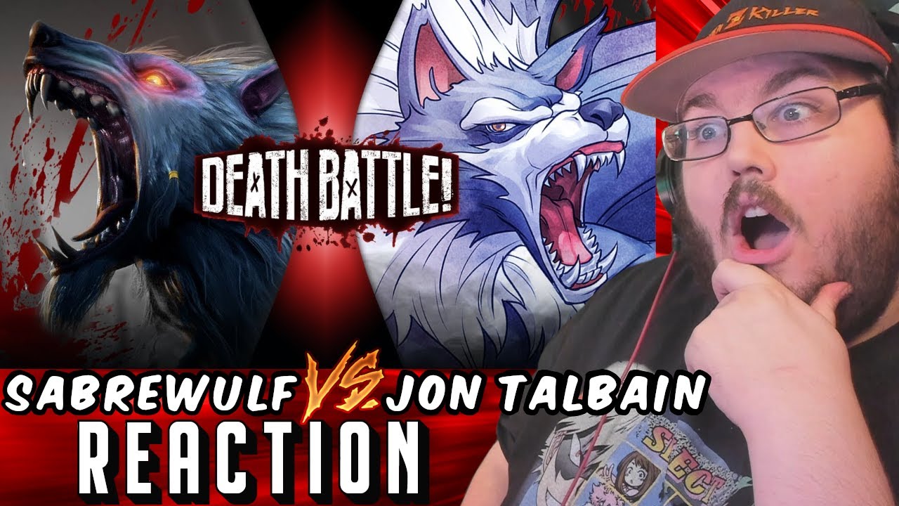 Sabrewulf VS Jon Talbain (Killer Instinct VS Darkstalkers) | DEATH BATTLE! REACTION #FUKROOSTERTEETH