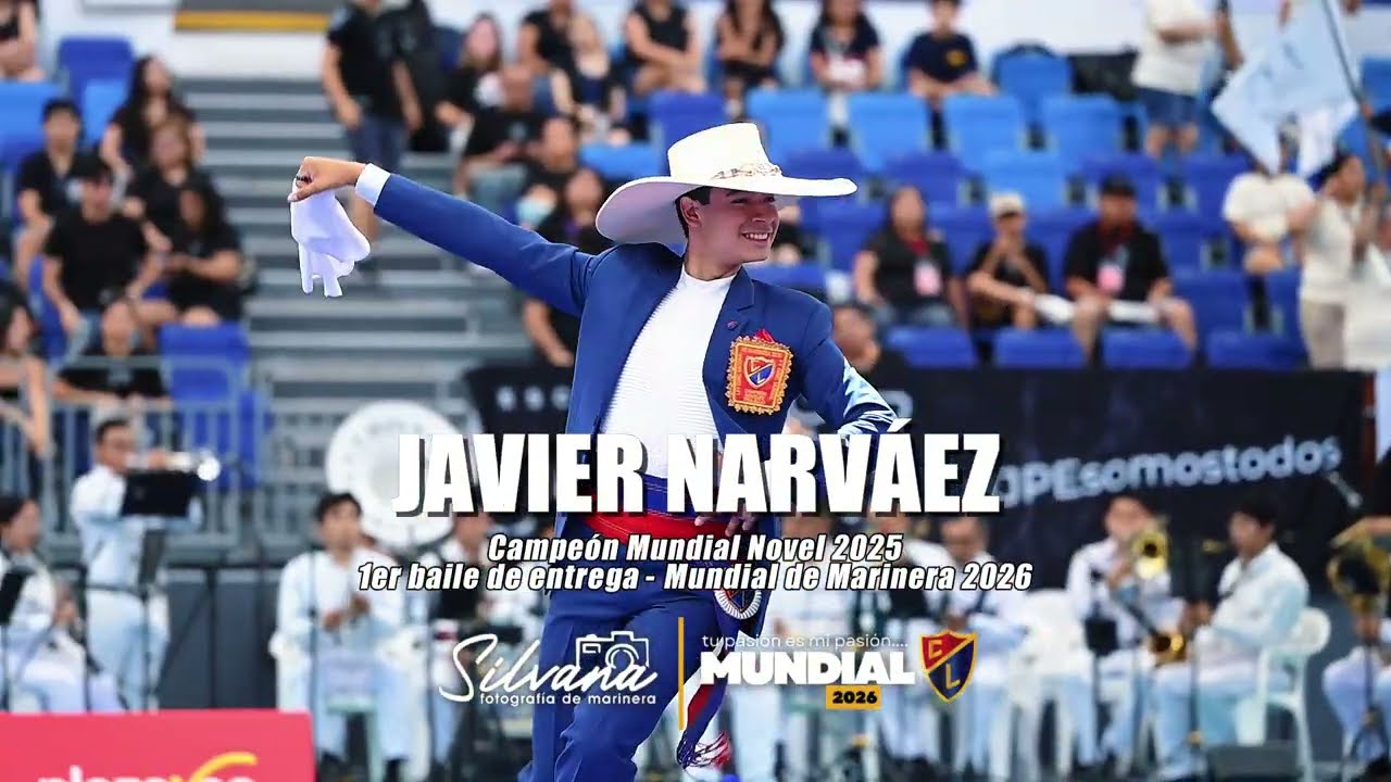 Javier Narvaez -  Campeón Mundial Novel 2025  1er Baile de entrega de Campeonato