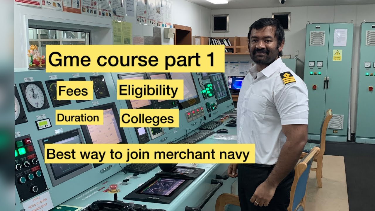 Best gme colleges / gme course details part 1 / best way to join merchant navy ship #merchantnavy