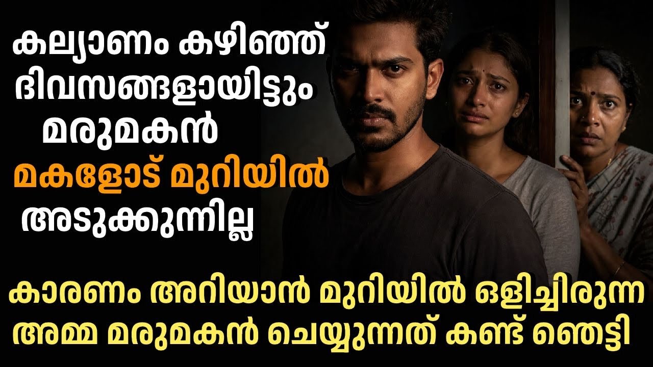 വിവാഹശേഷവും മകളോട് മുറിയിൽ അടുക്കാത്ത മരുമകന്റെ രഹസ്യമറിയാൻ മുറിയിൽ ഒളിച്ചിരുന്ന അമ്മ ഞെട്ടി!
