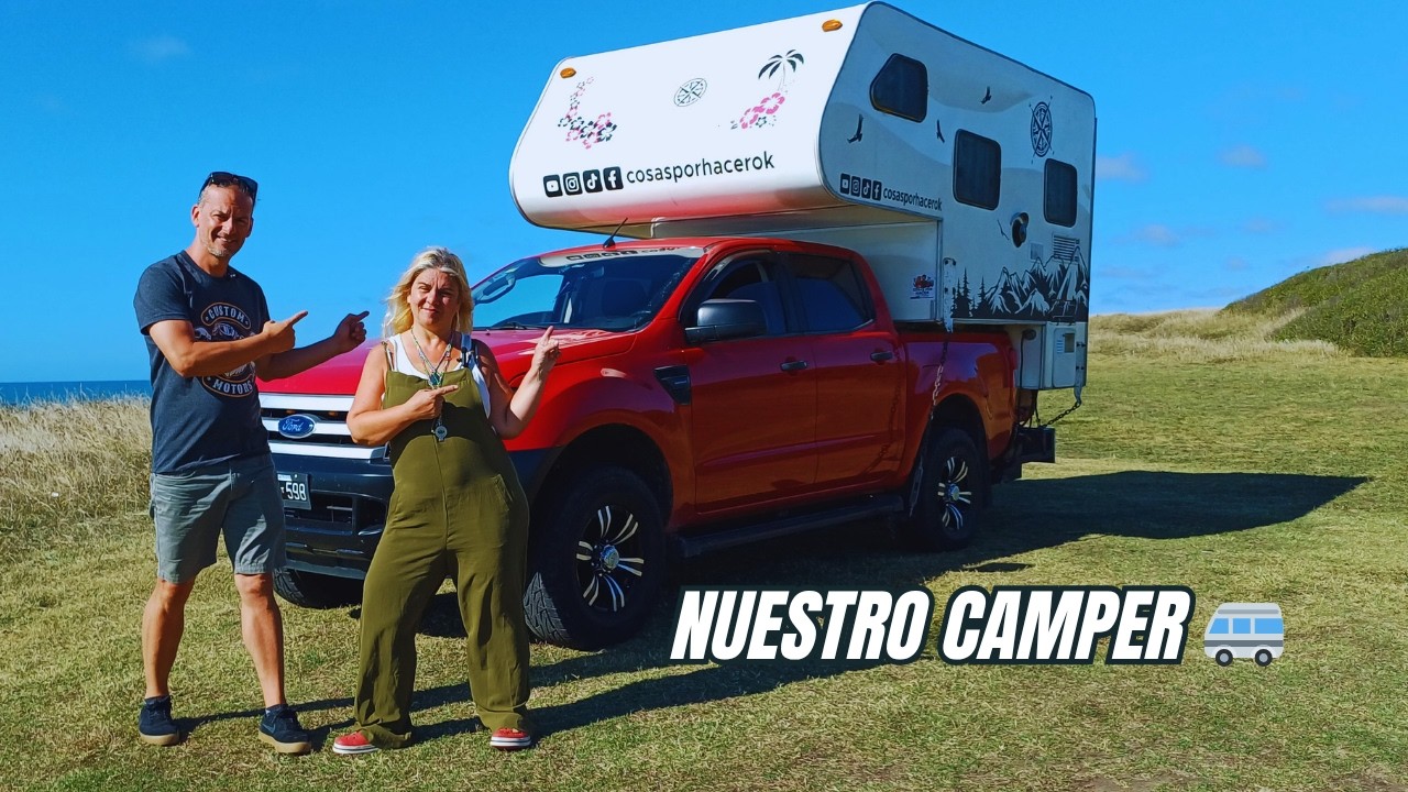 As&iacute; es nuestro camper por dentro en los acantilados | Camper Tour en Chapadmalal | Van Tour