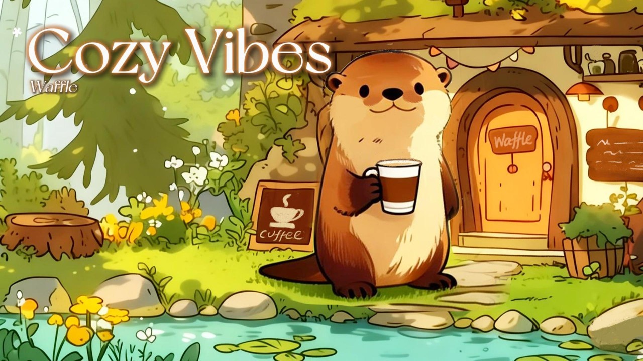 Little Forest Coffee Shop | Cozy Lofi Study & Relax #lofihiphop #chillmusic #coffeemusic #studymusic