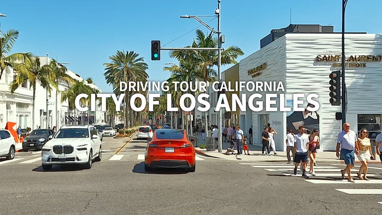 [Full Version] Driving Downtown Los Angeles, Wilshire, Beverly Grove, Sunset Strip, Beverly Hills 4K