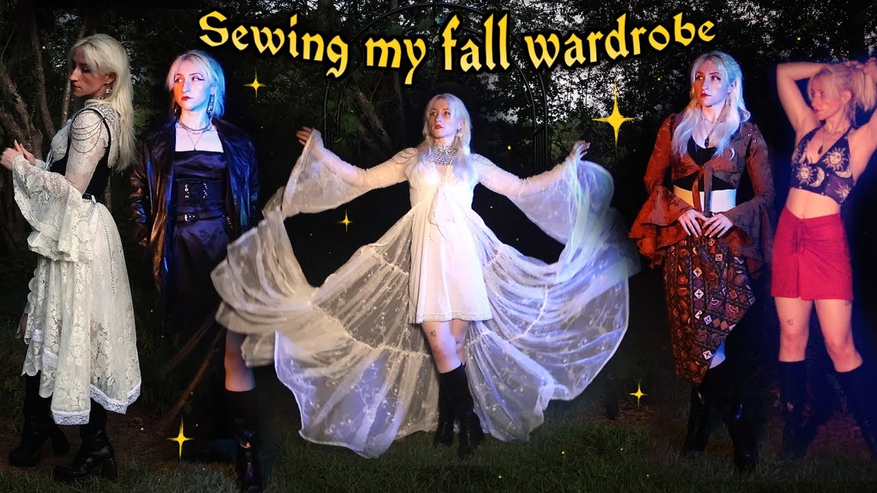 I sewed my fall wardrobe in 7 days ✨ (aka a fabric stash purge)