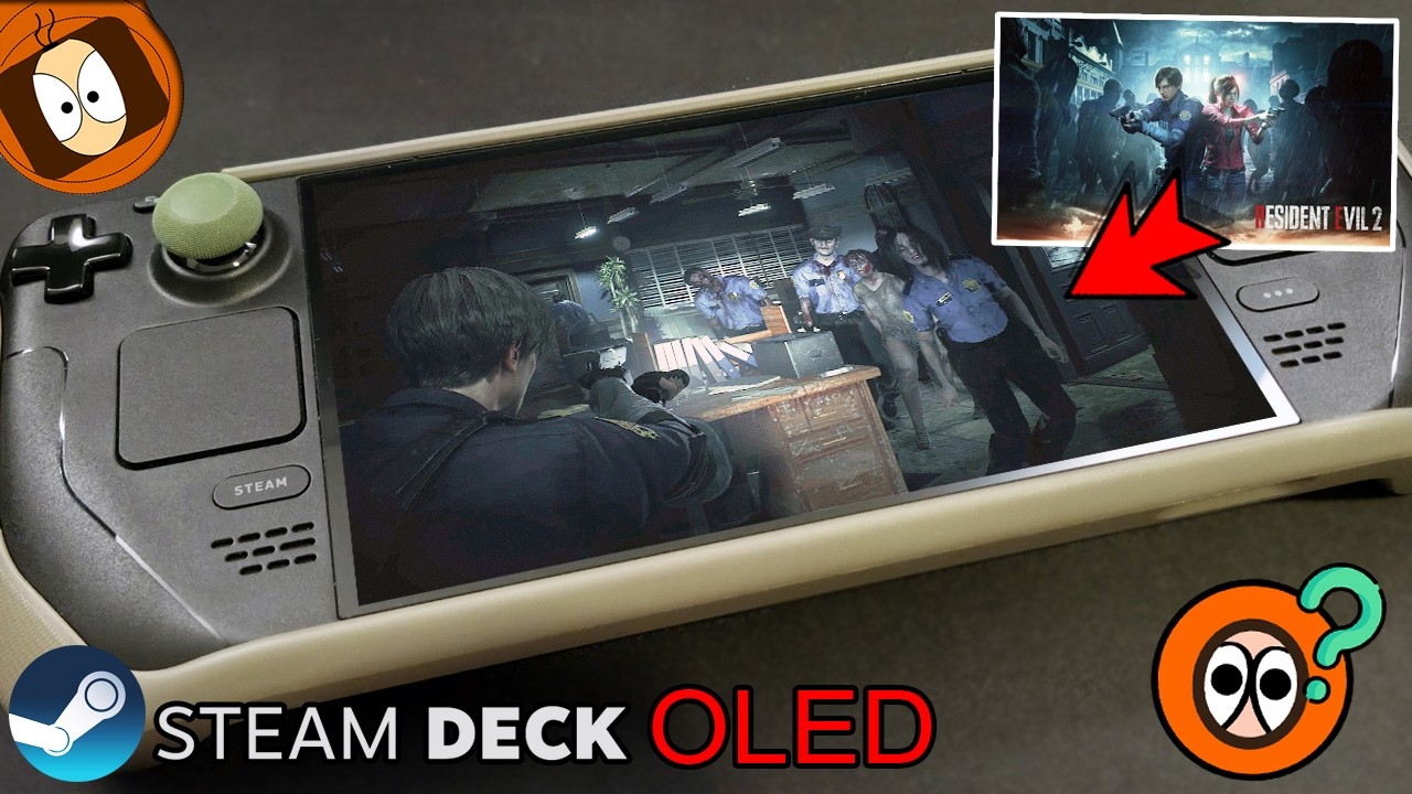 [TEST] RESIDENT EVIL 2 sur STEAM DECK OLED !