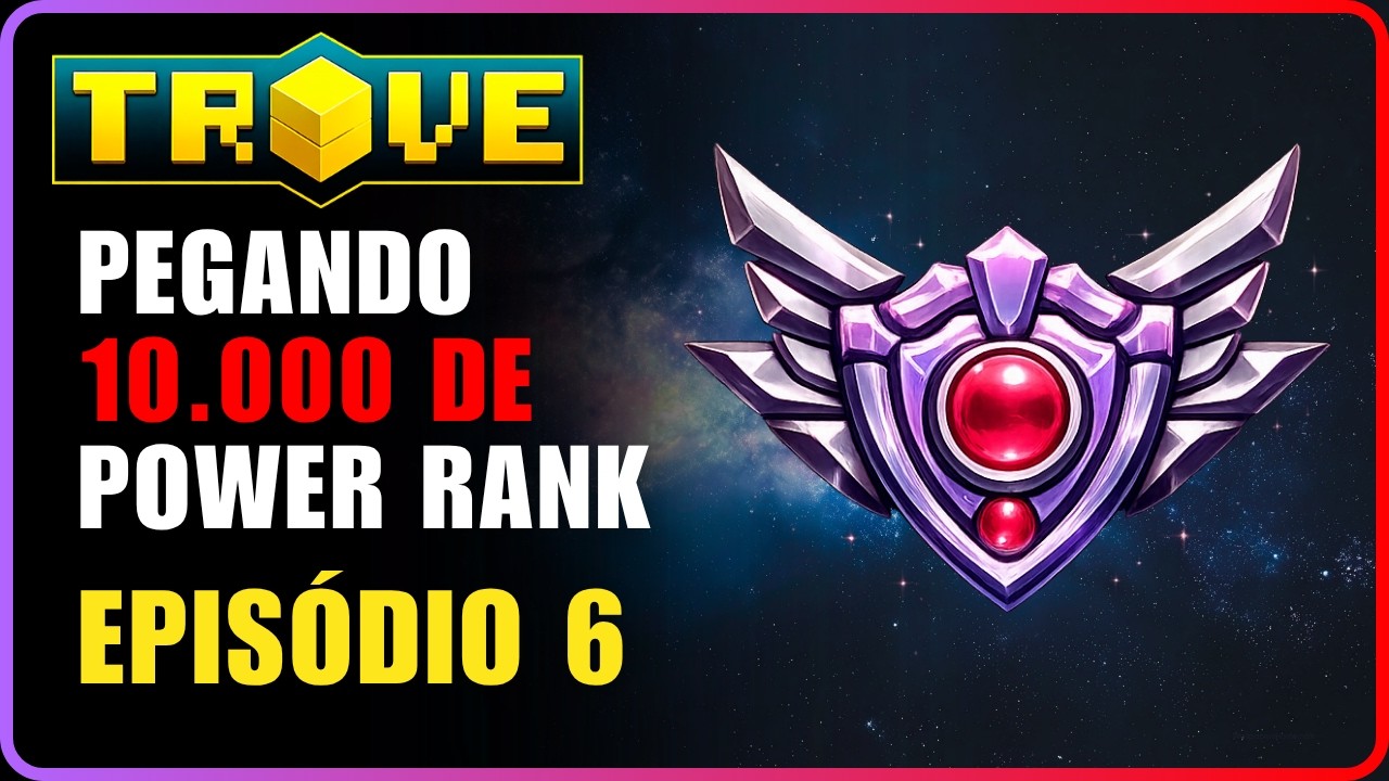 Chegamos a 10k + Power Rank! Em Busca de MAIS Light no Geode Topside - Episódio 6 – Trove 2026