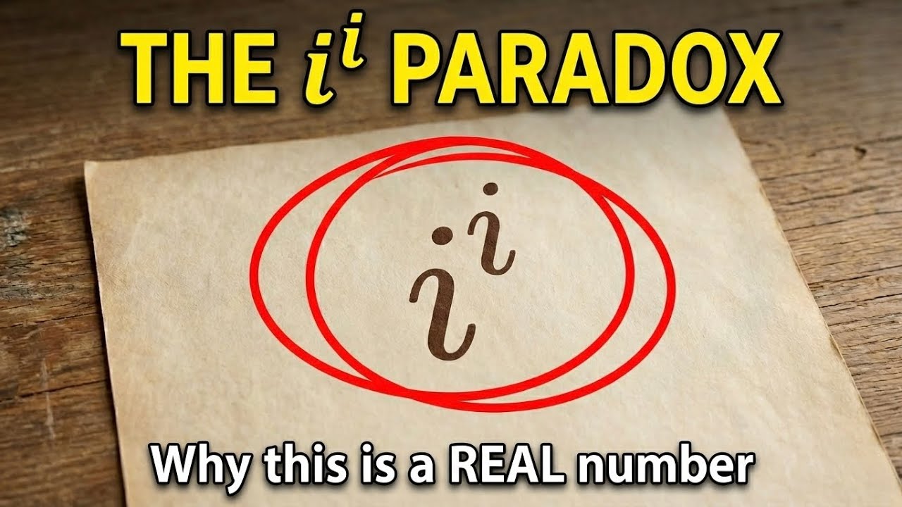 Why i to the power of i is a Real Number