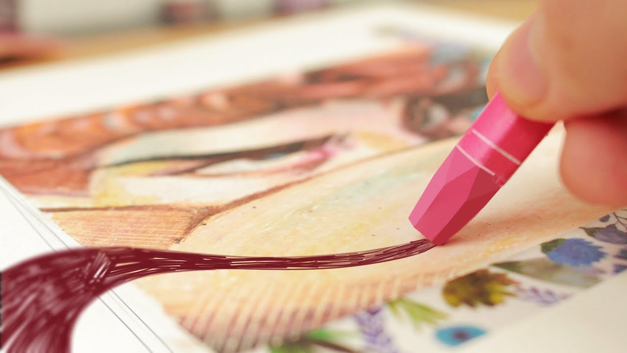 IMITANDO UN CUADRO FAMOSO CON CRAYONES PASTEL (Pasteles al Oleo)