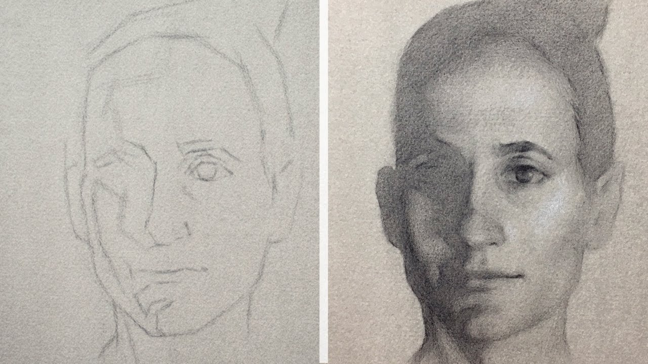 Cómo dibujar un RETRATO REALISTA a lápiz | Time lapse y algunos consejos