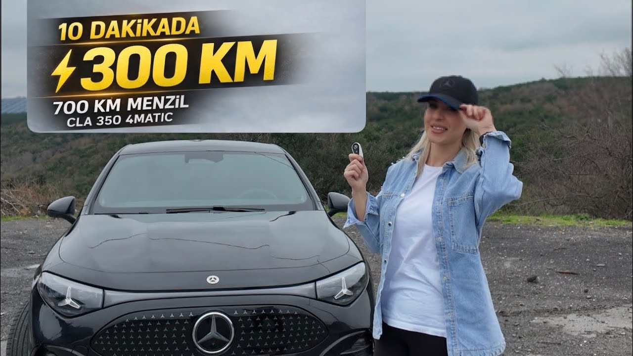 ⚡ 10 Dakikada 300 KM! | Mercedes CLA 350 4MATIC Test