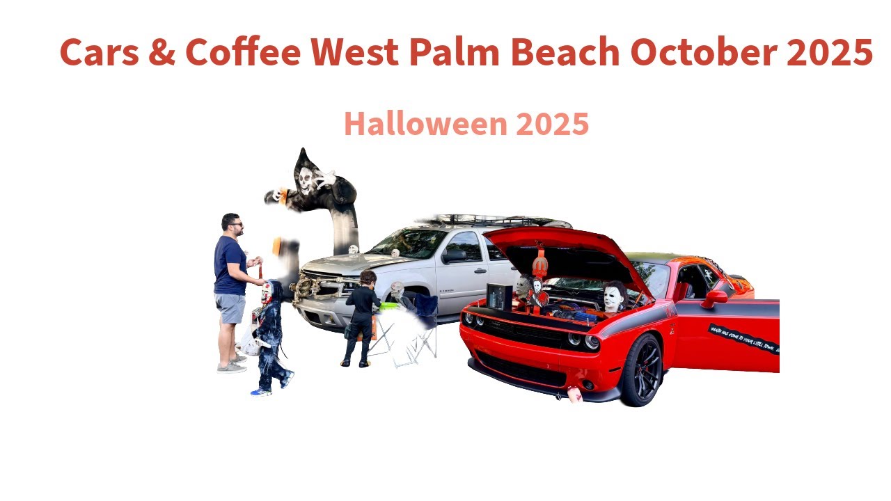 Cars and Coffee West Palm Beach - Hallowing 2025