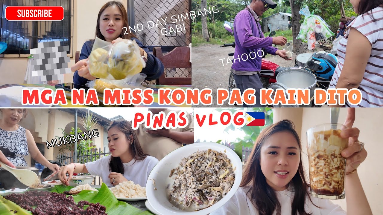 2ND DAY NA NG SIMBANG GABI | ITO YUNG MGA NA MISS KONG PAG KAIN DITO SA PINAS #pinaylifeinusa #vlog