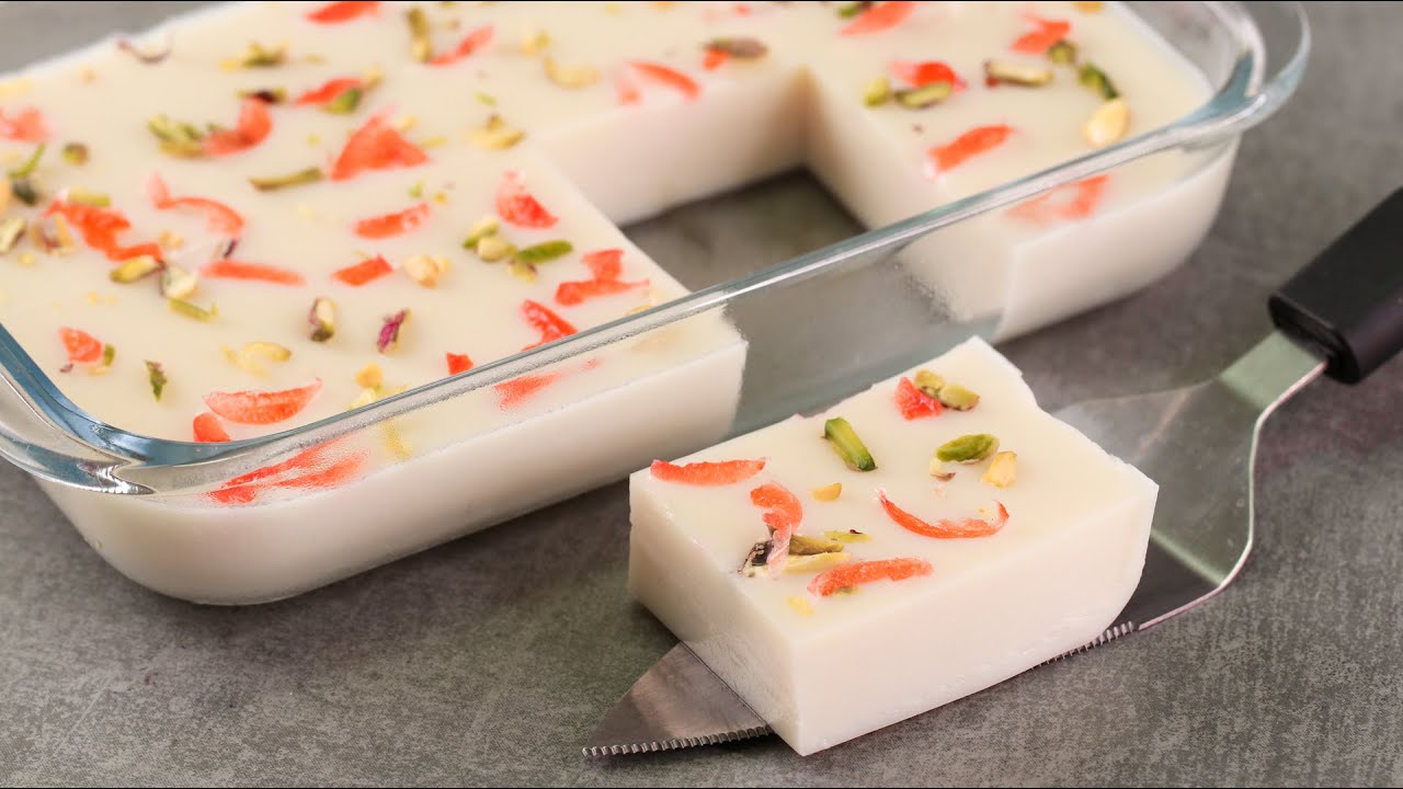 MILK PUDDING | EGGLESS & NO-BAKE | EASY MILK DESSERT | N'Oven
