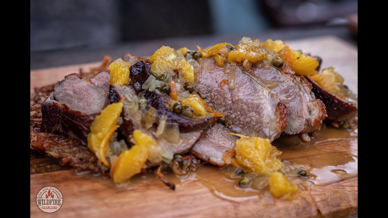 Entenbrust Barbarie / Kartoffelrösti / Orangen Pfeffer Soße / Saarland / Kartoffeln / ASMR Style