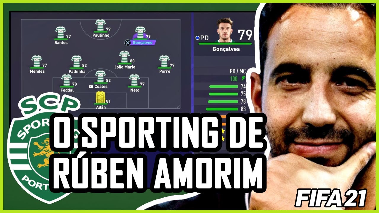 19 ANOS DEPOIS! Aprenda a jogar exatamente como o campeão Sporting de Rúben Amorim | FIFA