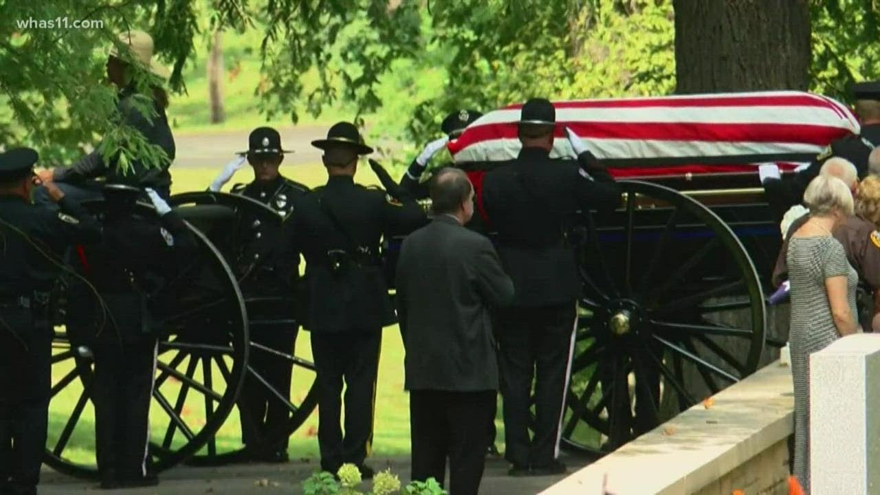 Fallen Deputy Brandon Shirley laid to rest in Cave Hill Cemetery