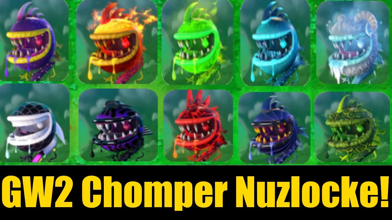 Garden Warfare 2 Chomper Nuzlocke! (Inspired by Wolfy Playz)