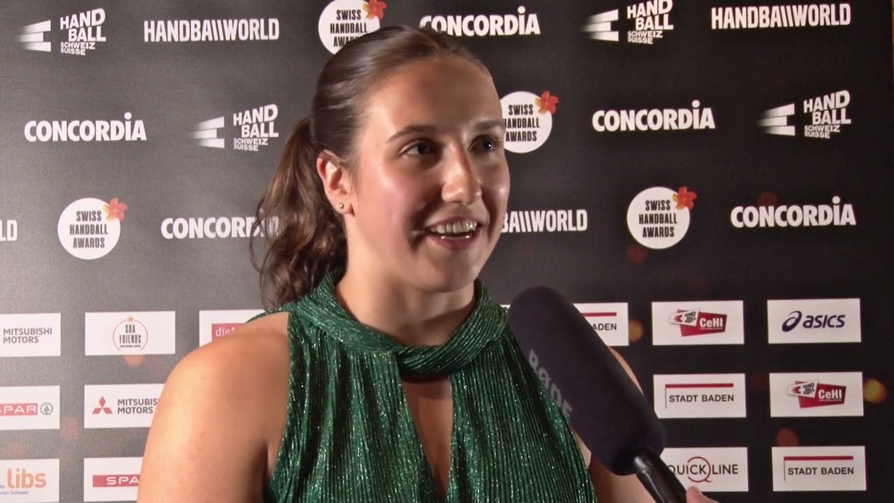 Stimmen zu den Swiss Handball Awards 2024: Tabea Schmid, Swiss Player 2024