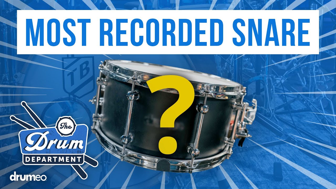 Drumeo's Most Recorded Snares | The Drum Department 🥁 (Ep.20)