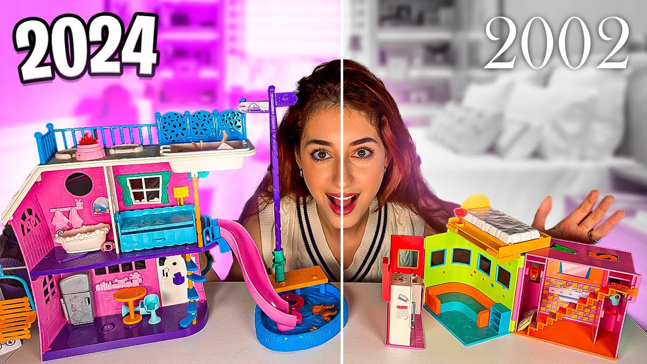 COMPARANDO CASA DA POLLY ANOS 2000 COM CASA DA POLLY MODERNA!!!