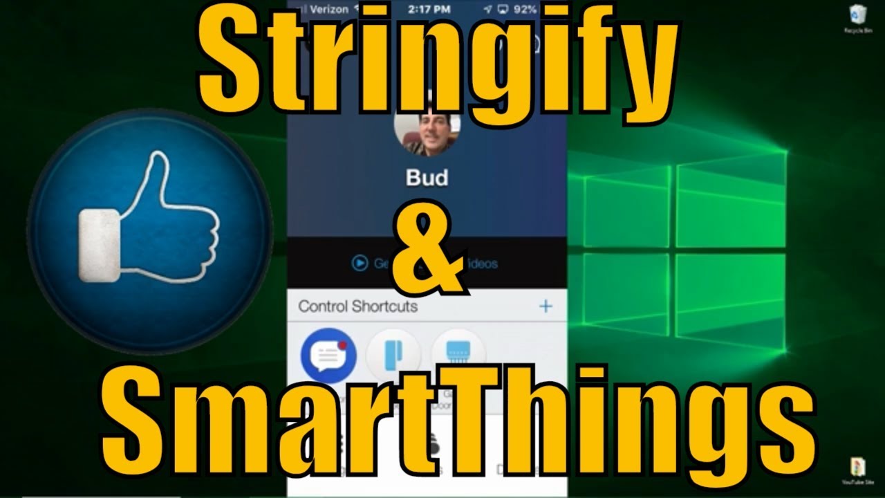 How to Setup SmartThings in Stringify