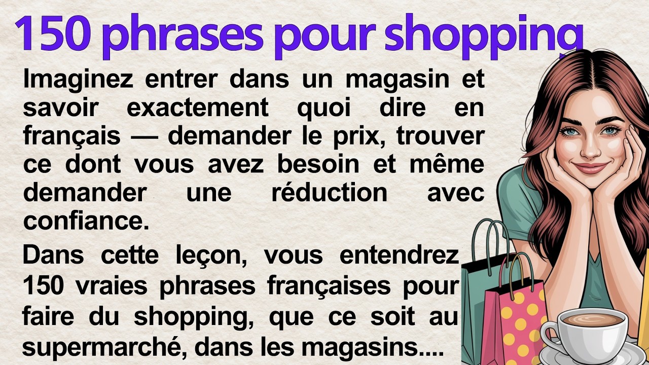 150 Essential French Sentences for Shopping & Services | Frenchy Tales (A1–A2)