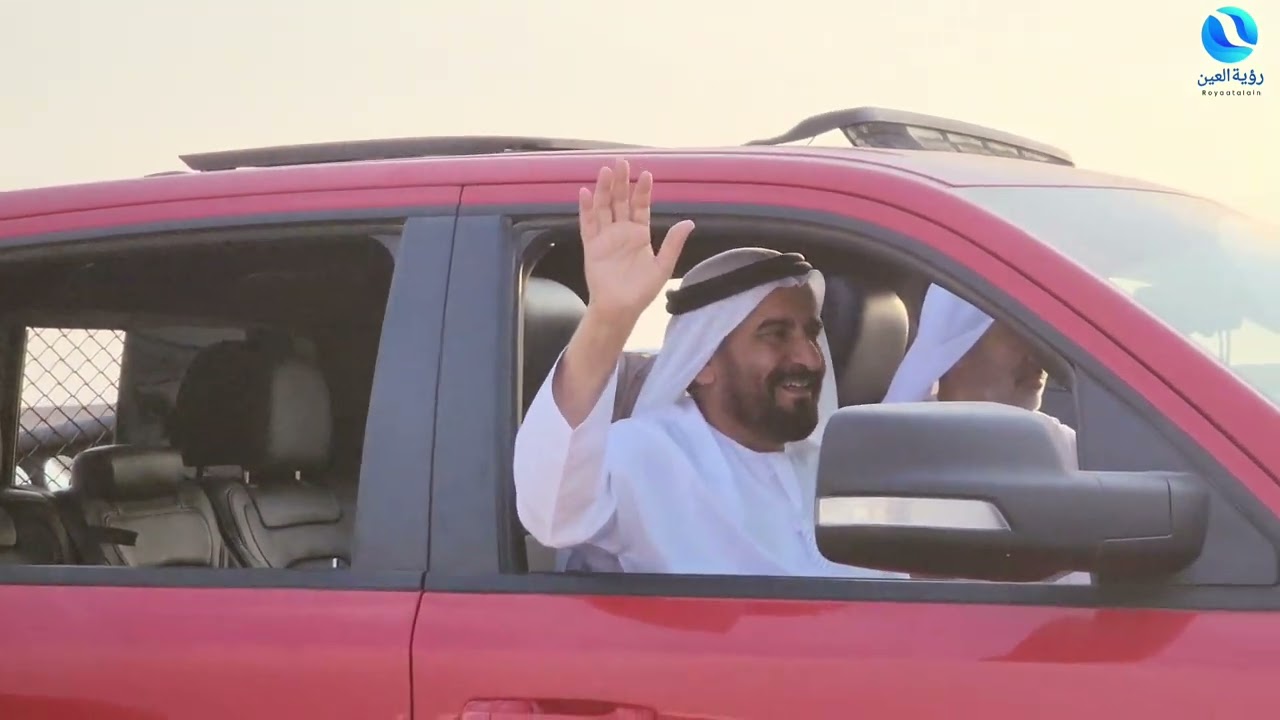 مسيرة مسعودة الامارات لسعادة اللواء محمد سالم بن كردوس العامري الفائزة خنجر الظفرة#مهرجان الظفرة2024