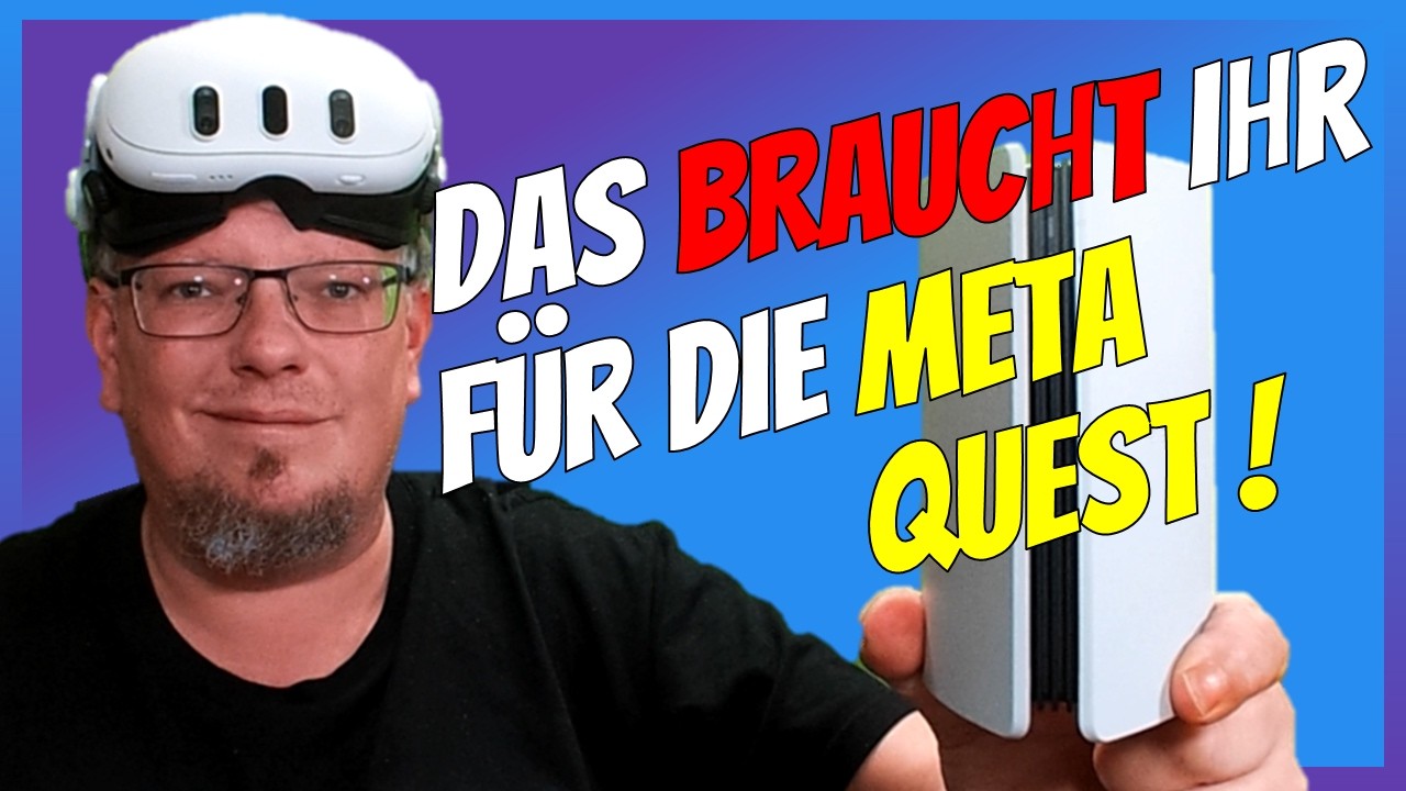 DAS BRAUCHT IHR F&Uuml;R DIE META QUEST ! | Perfekt kabelloses PCVR Streaming mit dem PrismXR Puppis S1!