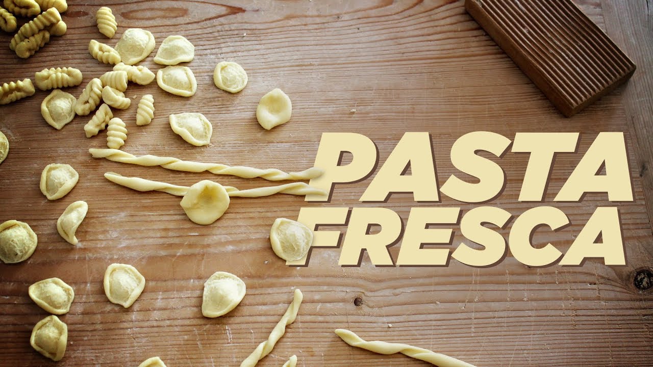 PASTA FRESCA CON SEMOLA DI GRANO DURO - FARE LA PASTA IN CASA
