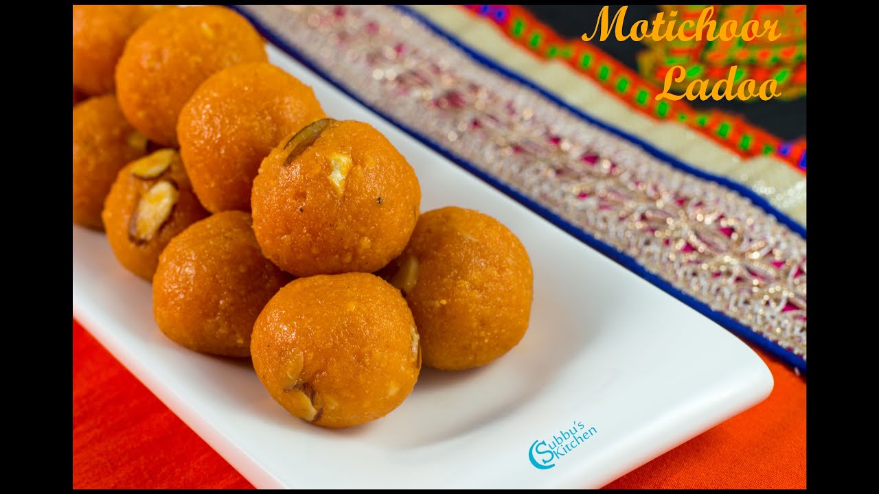 Motichoor Ladoo | Diwali Sweets