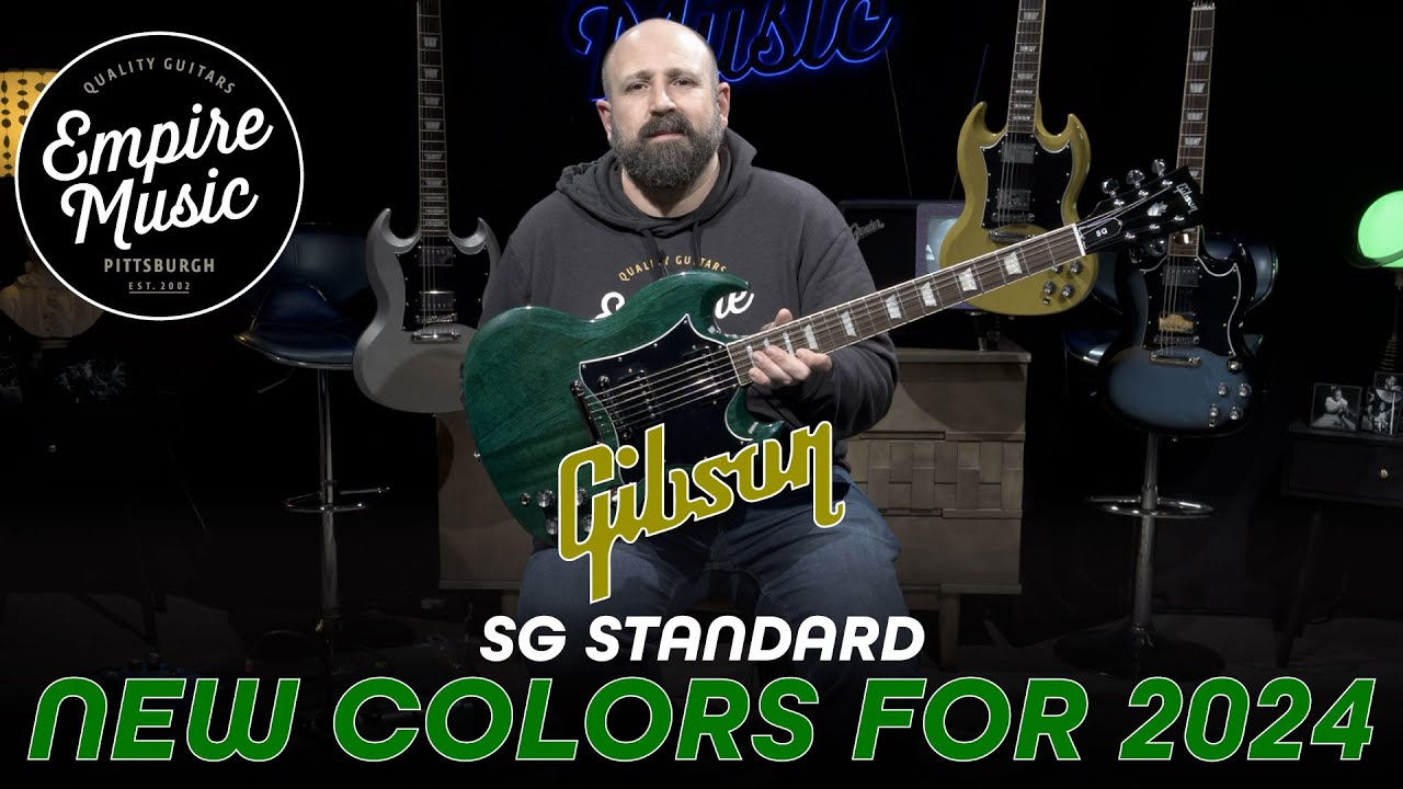 NEW COLORS FOR 2024! - Gibson SG Standard // EMPIRE MUSIC
