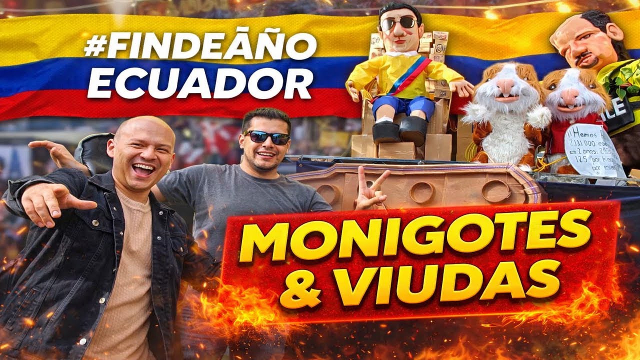 Monigotes y Viudas: La Tradición del Fin de Año en Ecuador