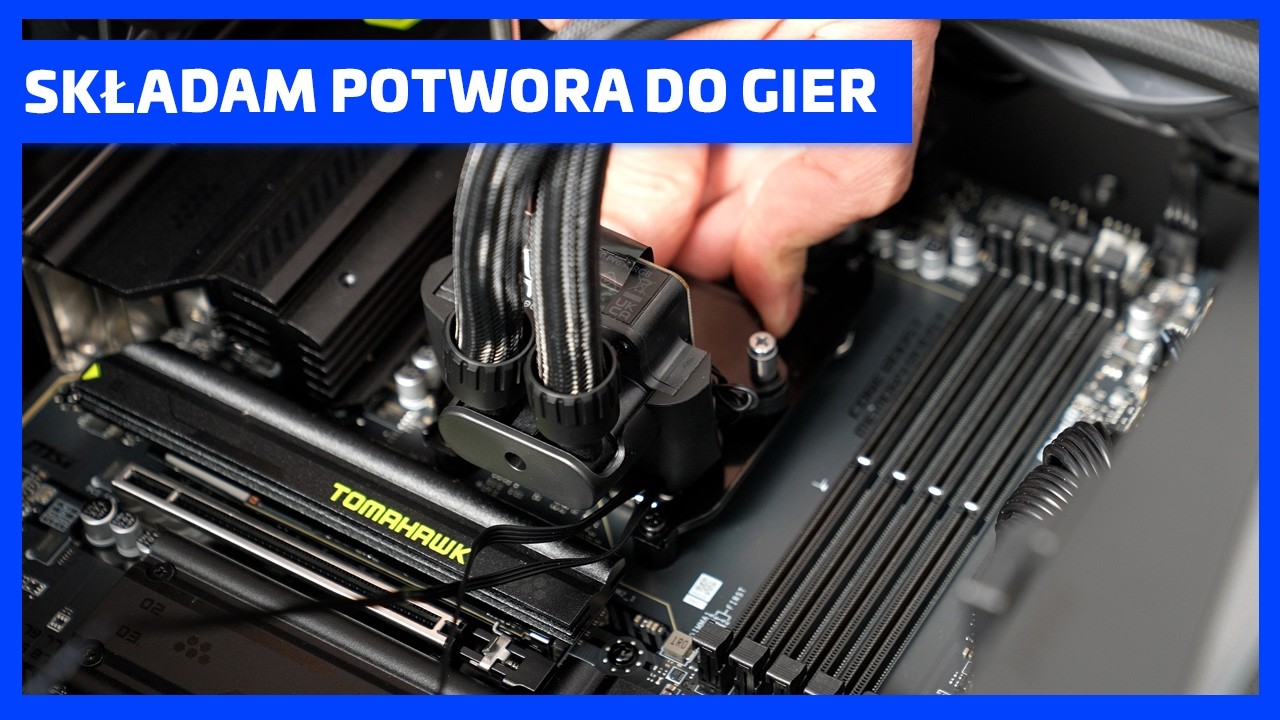 Potw&oacute;r do gier i montażu: Ryzen 9 9950X3D + RTX 4080. Składam swojego nowego kompa