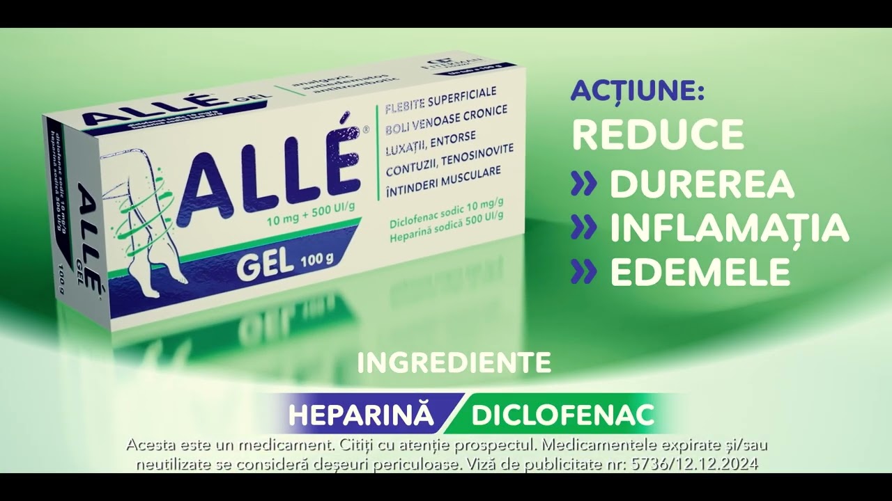 ALL&Eacute; gel - Plăcerea de a avea picioare sănătoase (10 sec)