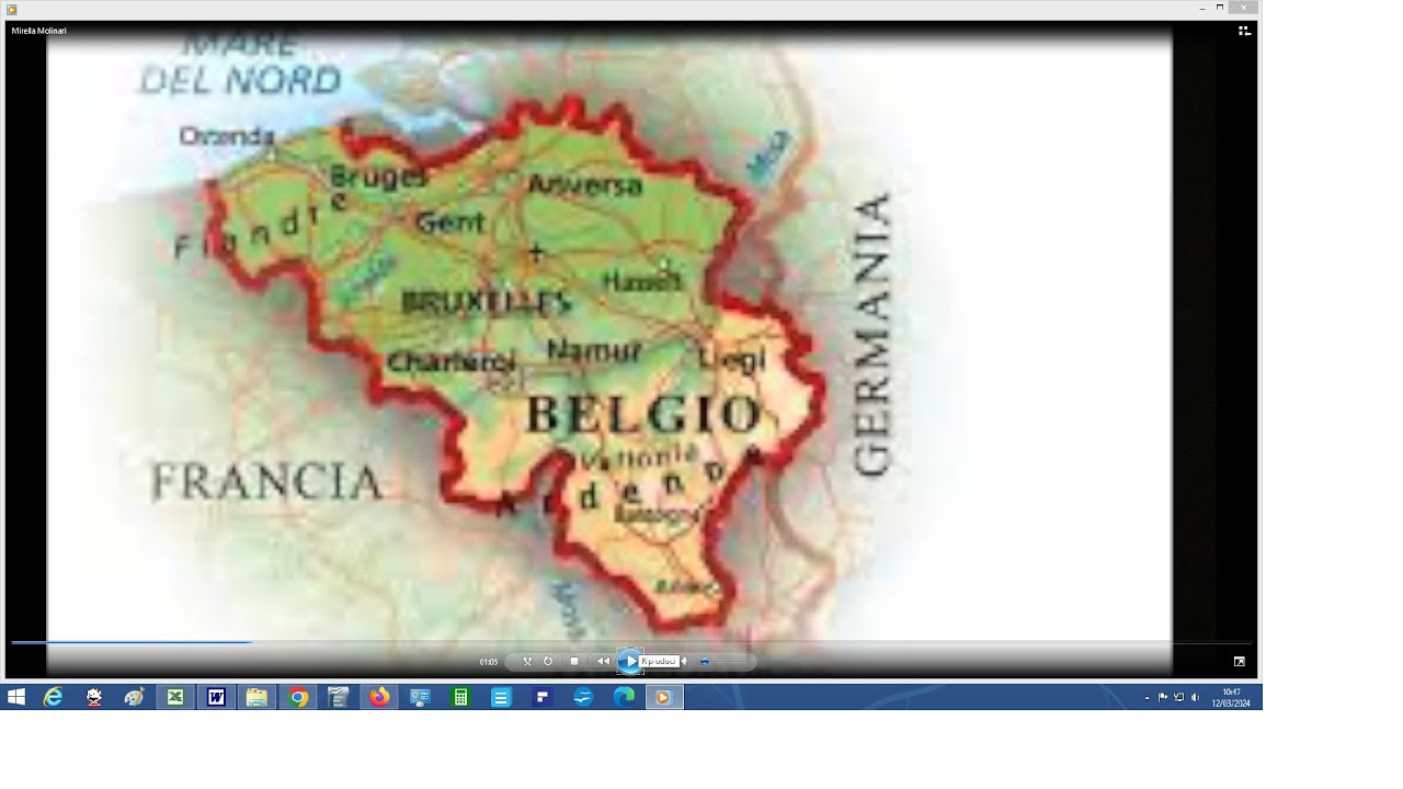 Il BELGIO - progetto di Geografia della 2&deg;B di Vigolzone