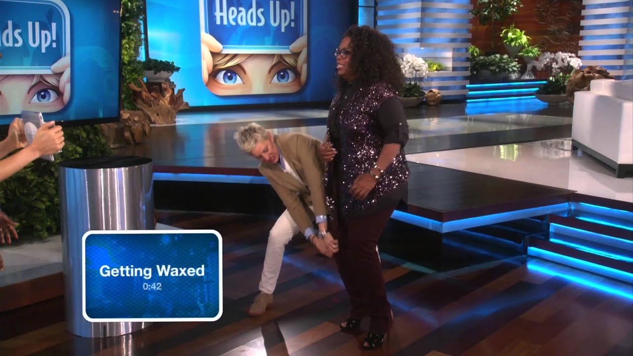 Ellen and Oprah Play 'Heads Up!'