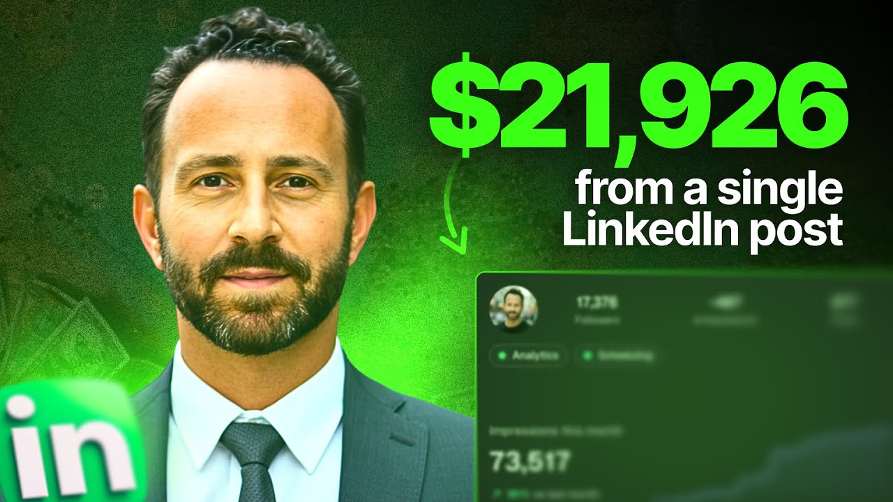 Recruiters: I Made $21,926 from ONE LinkedIn Post , Here's How