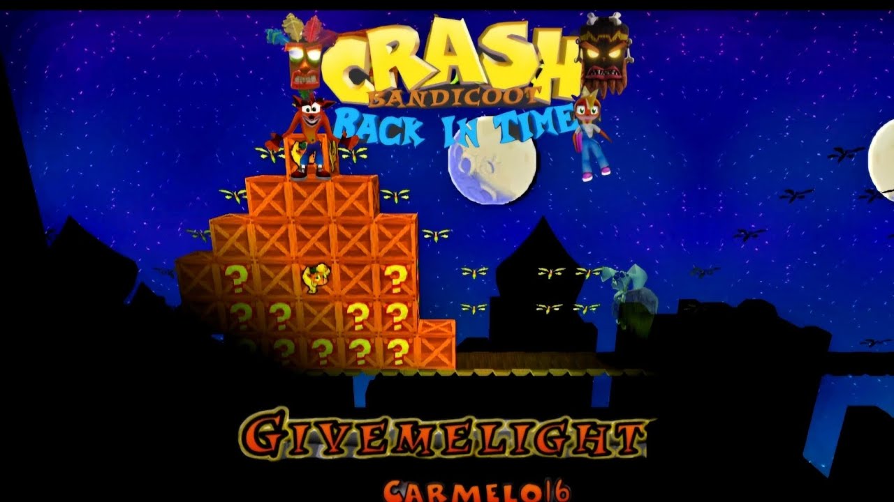 Crash Bandicoot - Back In Time Fan Game: Custom Level: Give Me Light By Carmelo16