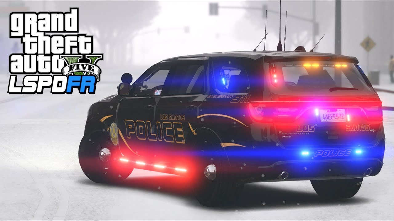 GTA 5 - LSPDFR Ep424 - Travel Ban During a Blizzard!!