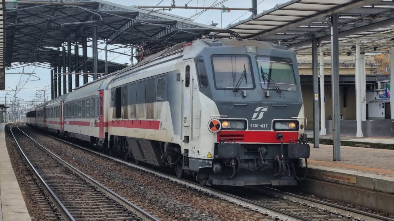 TRENI PASSEGGERI E MERCI IN ARRIVO, PARTENZA E TRANSITO ALLA STAZIONE DI PARMA!