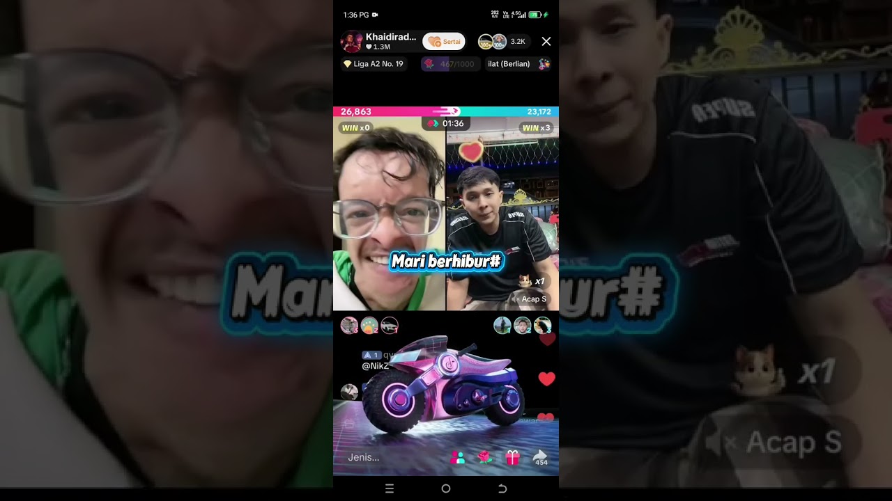Pk Lawak khaidir adam vs acap s..heyyy!! Pala hotak kau🤣🤣🤣..org islam kan bagi la salam🤣🤣🤣