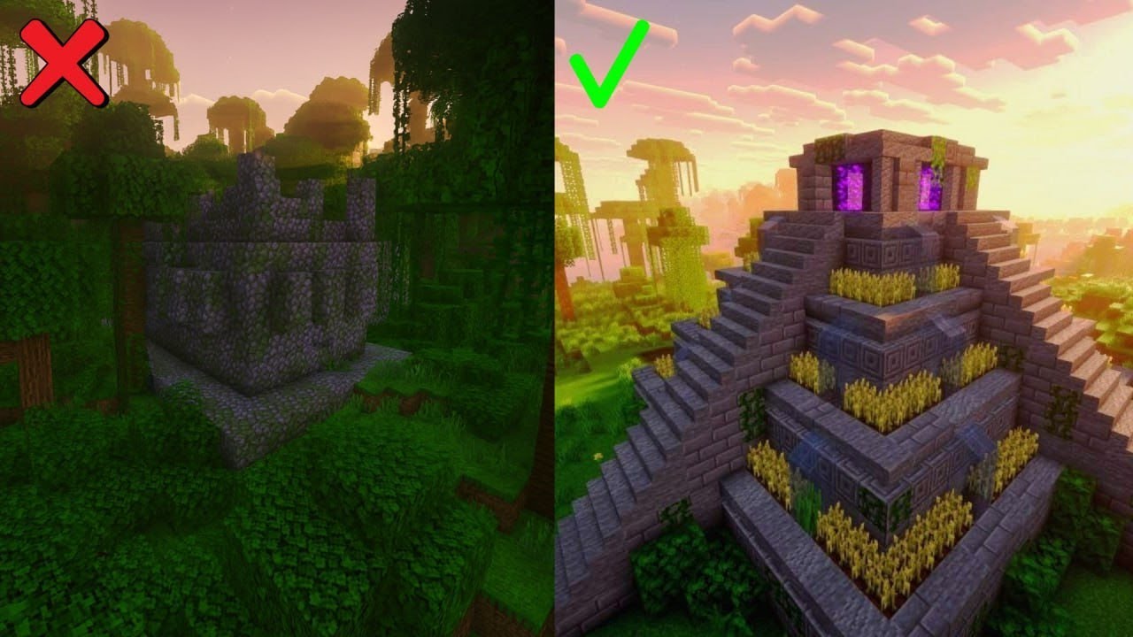 From ruins to a DIVINE temple 🏛️