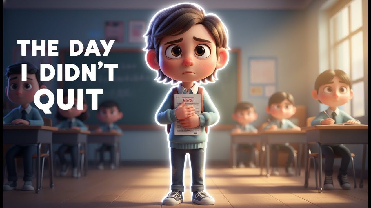 The Day I Didn’t Quit | A Powerful Motivational Story for Kids (Animated)