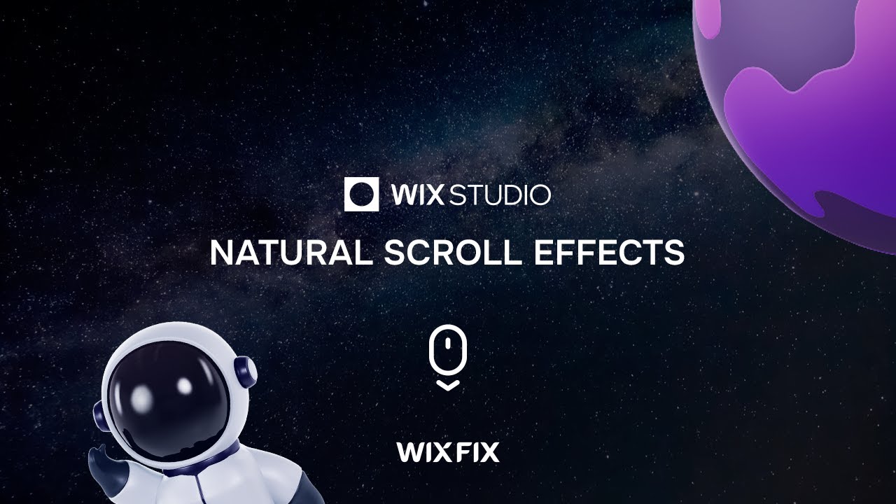 Как добавить естественные эффекты прокрутки в Wix Studio