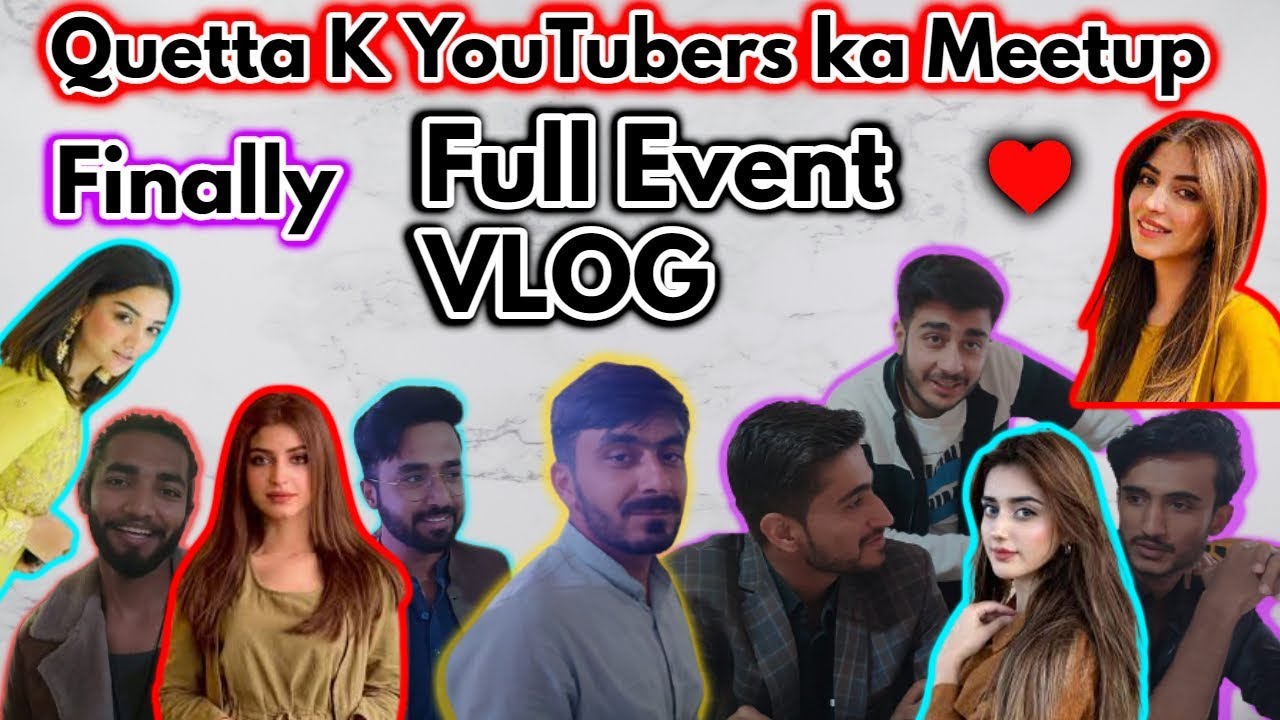 All Social Media Influencers Event at Sultanat Marquee | Quetta | F&S Adventures