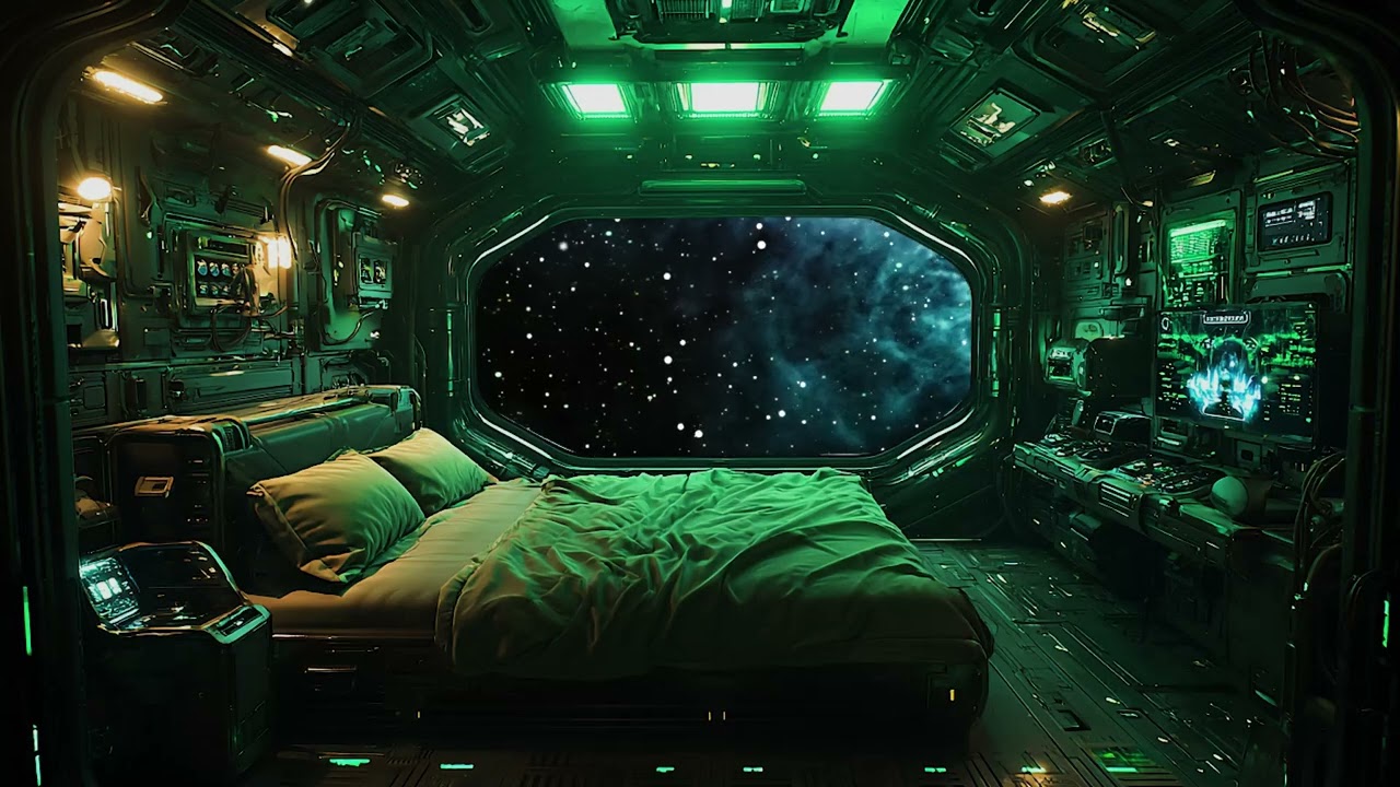 Cosmic Void Drift 🌌 Soothing Deep Space White Noise for Deep Sleep