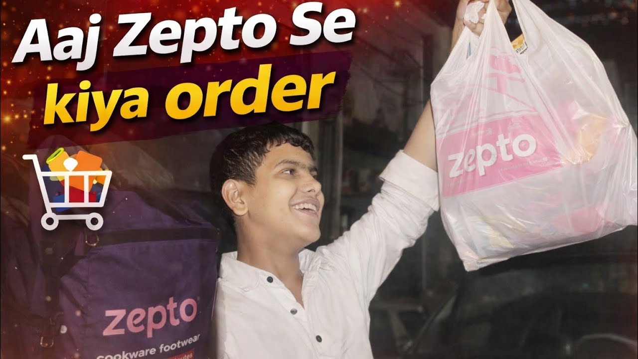 Late Night Zepto Order 😋