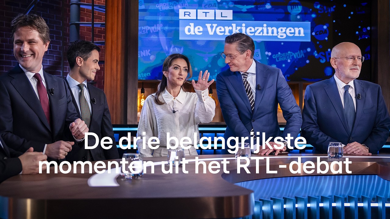 Tweede RTL-verkiezingsdebat gemist? Dit waren de hoogtepunten | RTL Nieuws