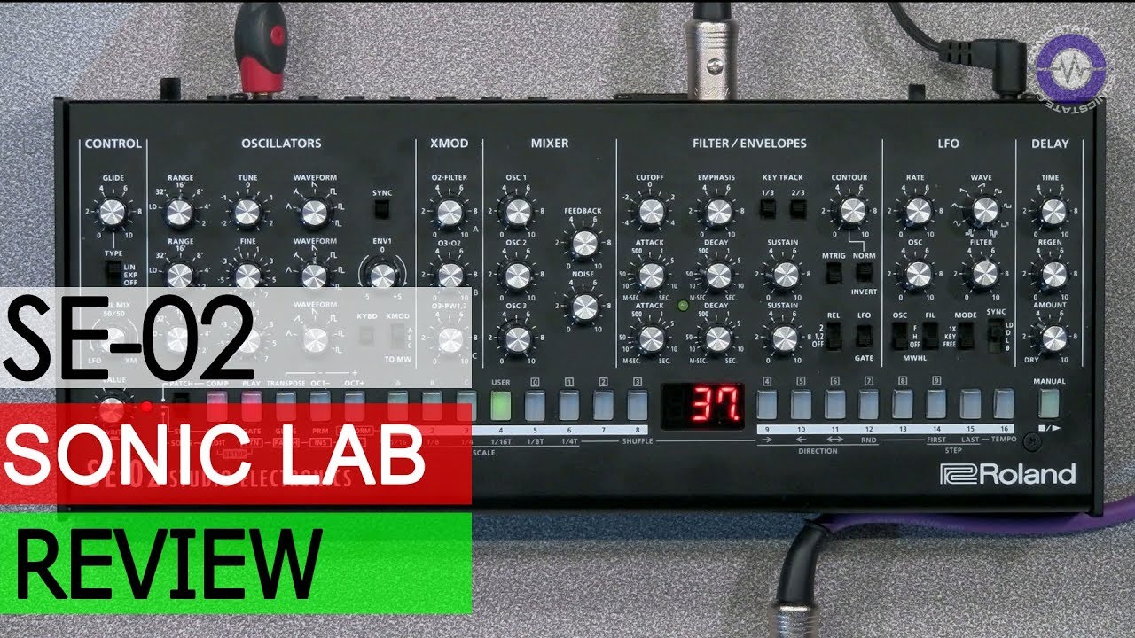 Аналоговый синтезатор Roland SE-02 — обзор SonicLAB